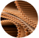Corrugated cardboard made with renewable ingredients