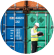 Supervisor tracking orders on a tablet with colorful shipping containers in background